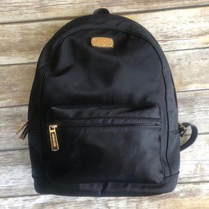 MICHAEL KORS JET SET BACKPACK W/LEATHER STRAPS